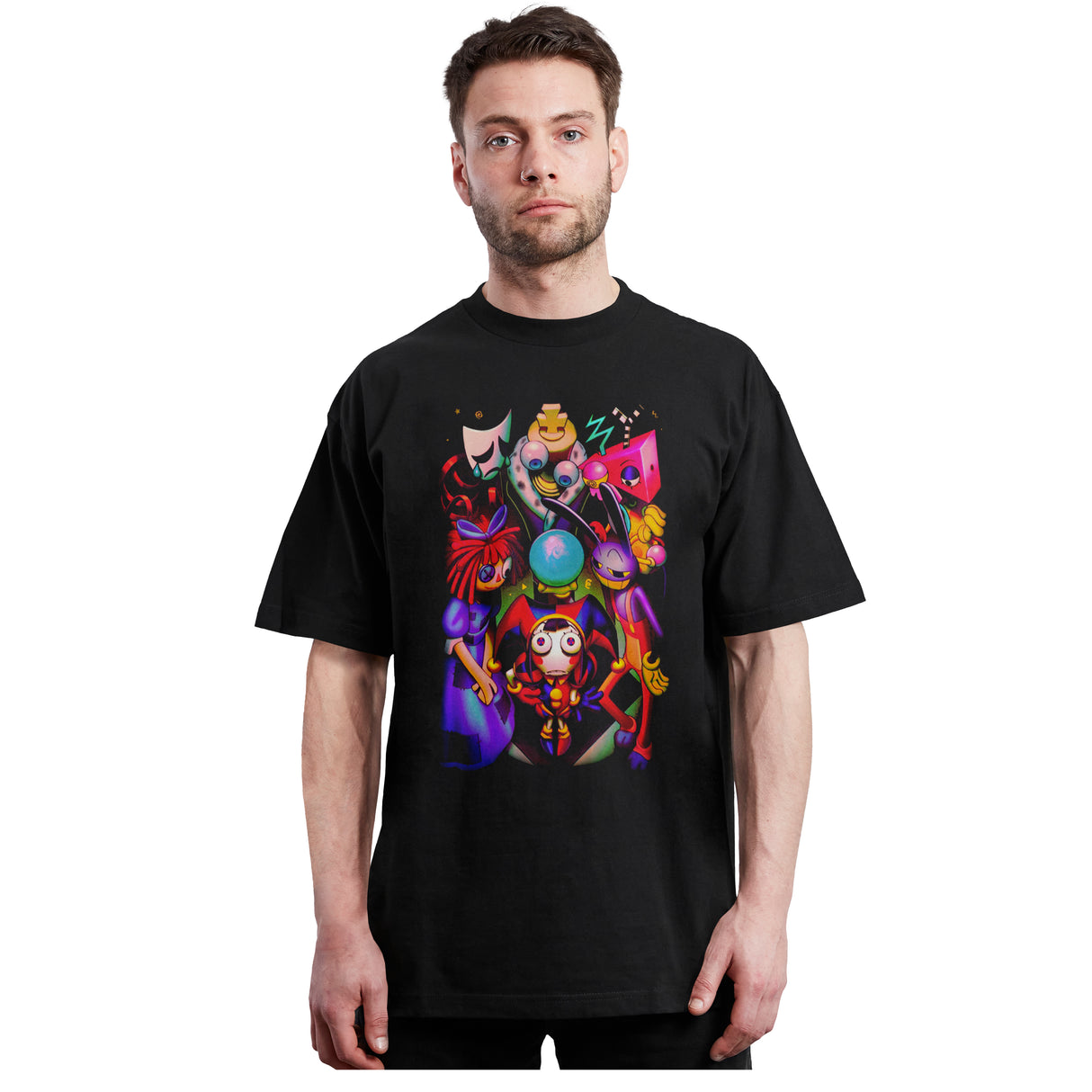 Digital Circus - Personajes Juegos - Polera