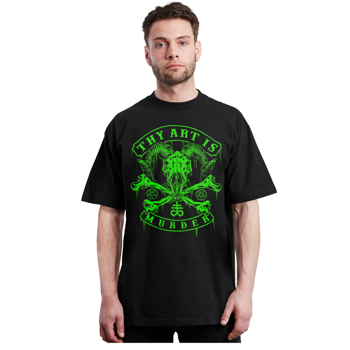 Thy Art Is Murders - Baphomet Goat - Polera