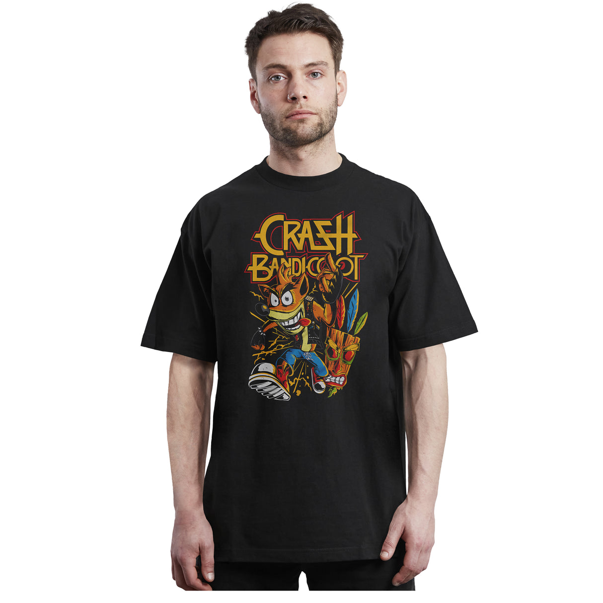 Crash Bandiccot - Metal - Polera