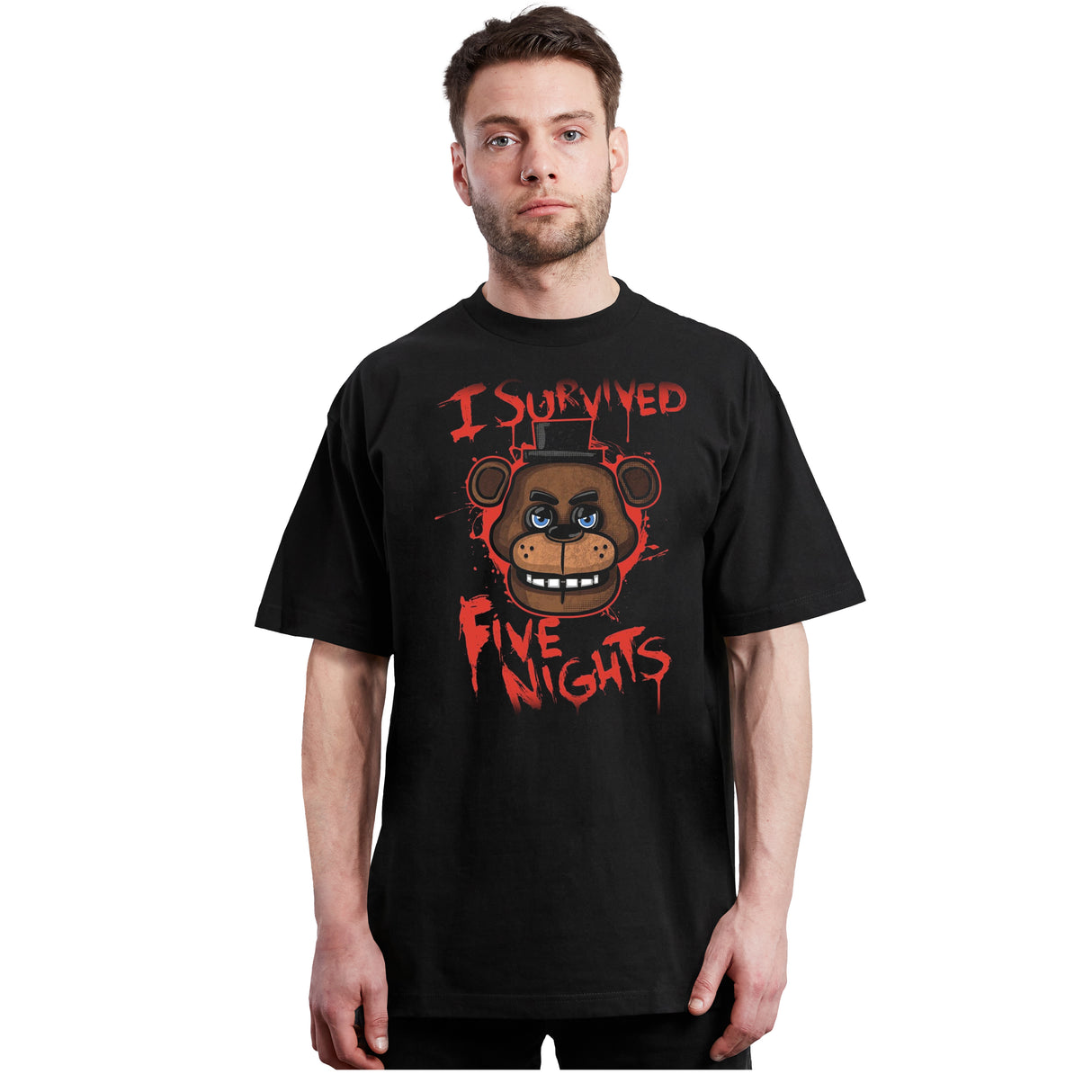 Five Night Freddy - i survived - Polera
