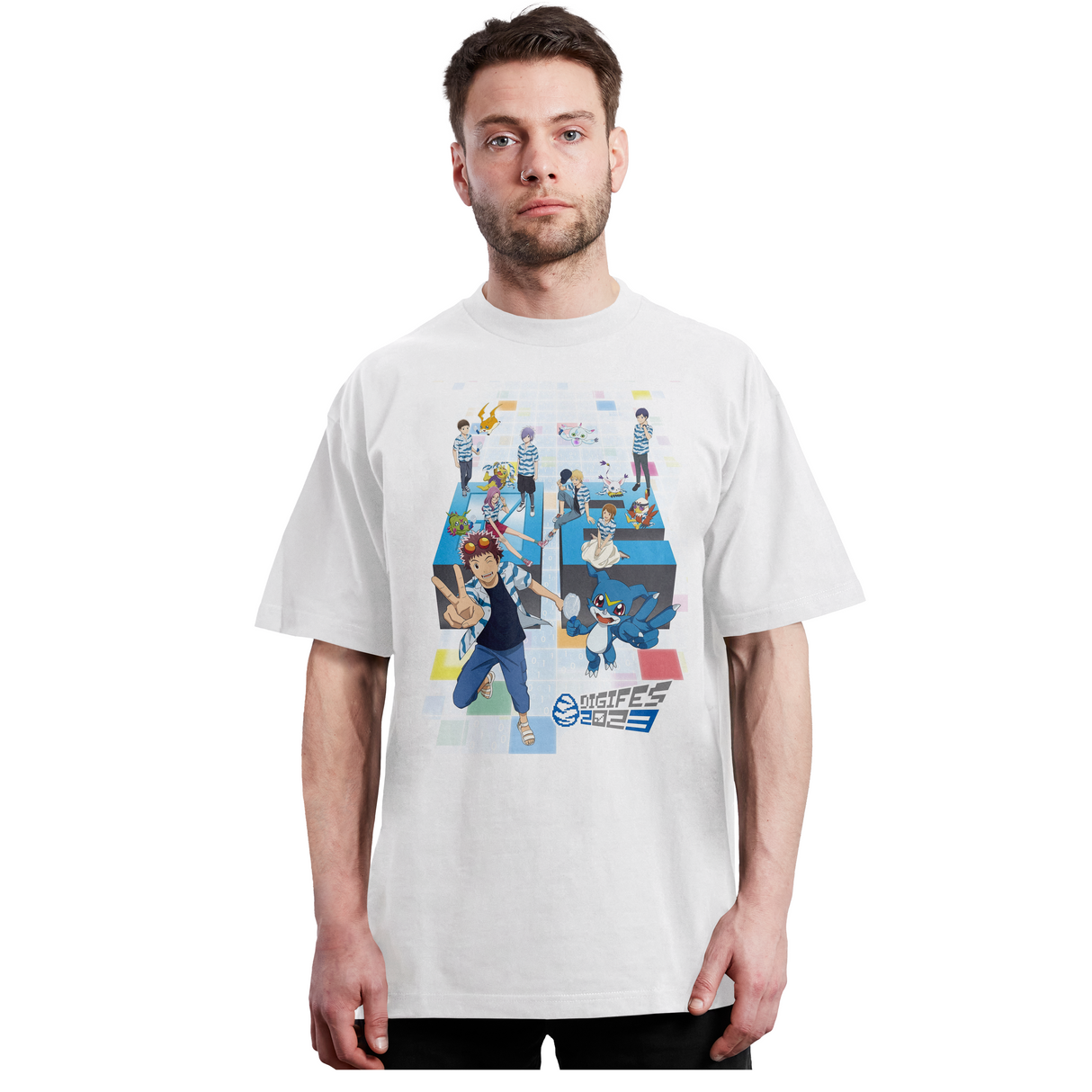 Digimon 02 - Anime Digital Monsters - Polera