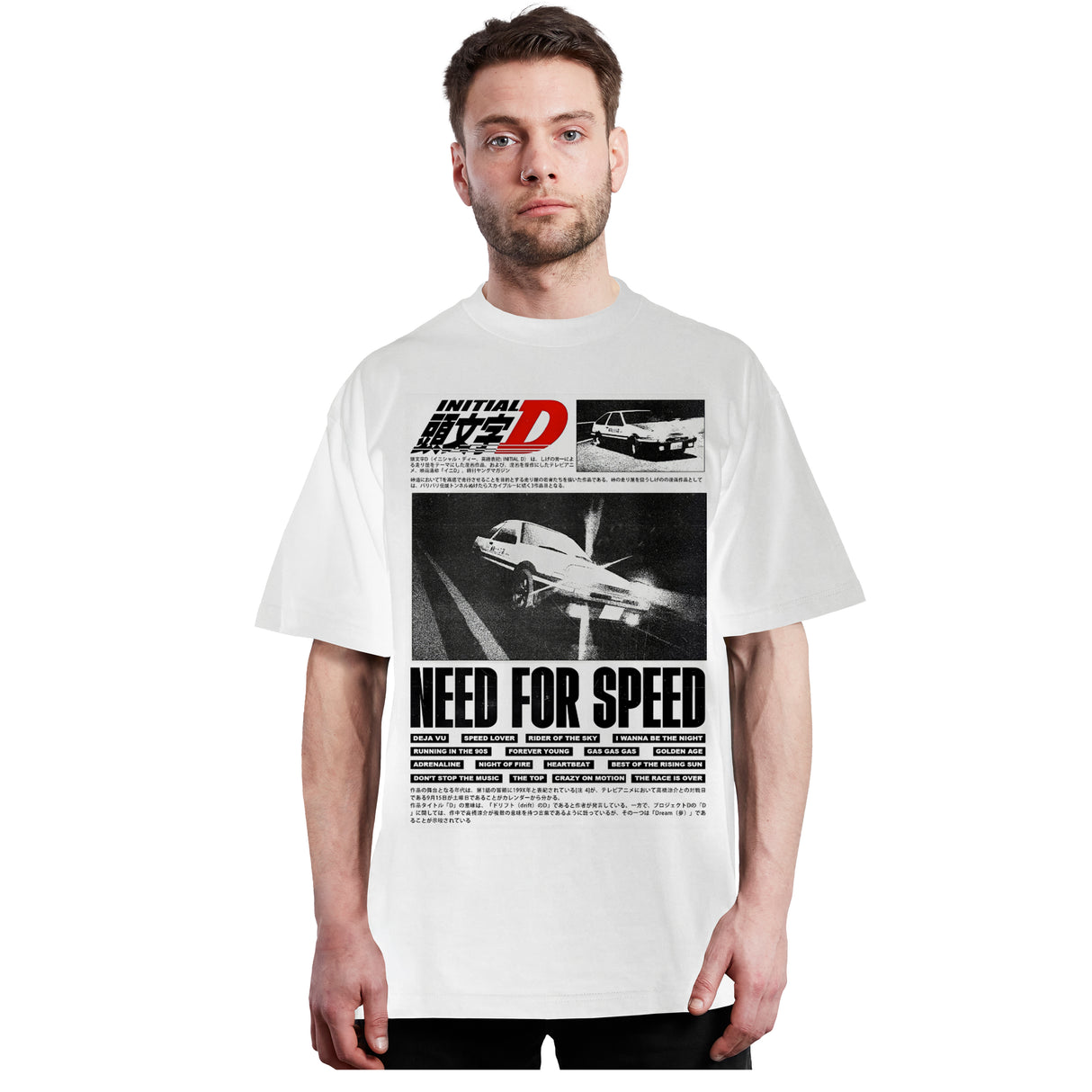 Initial D - Need For Speed - Polera