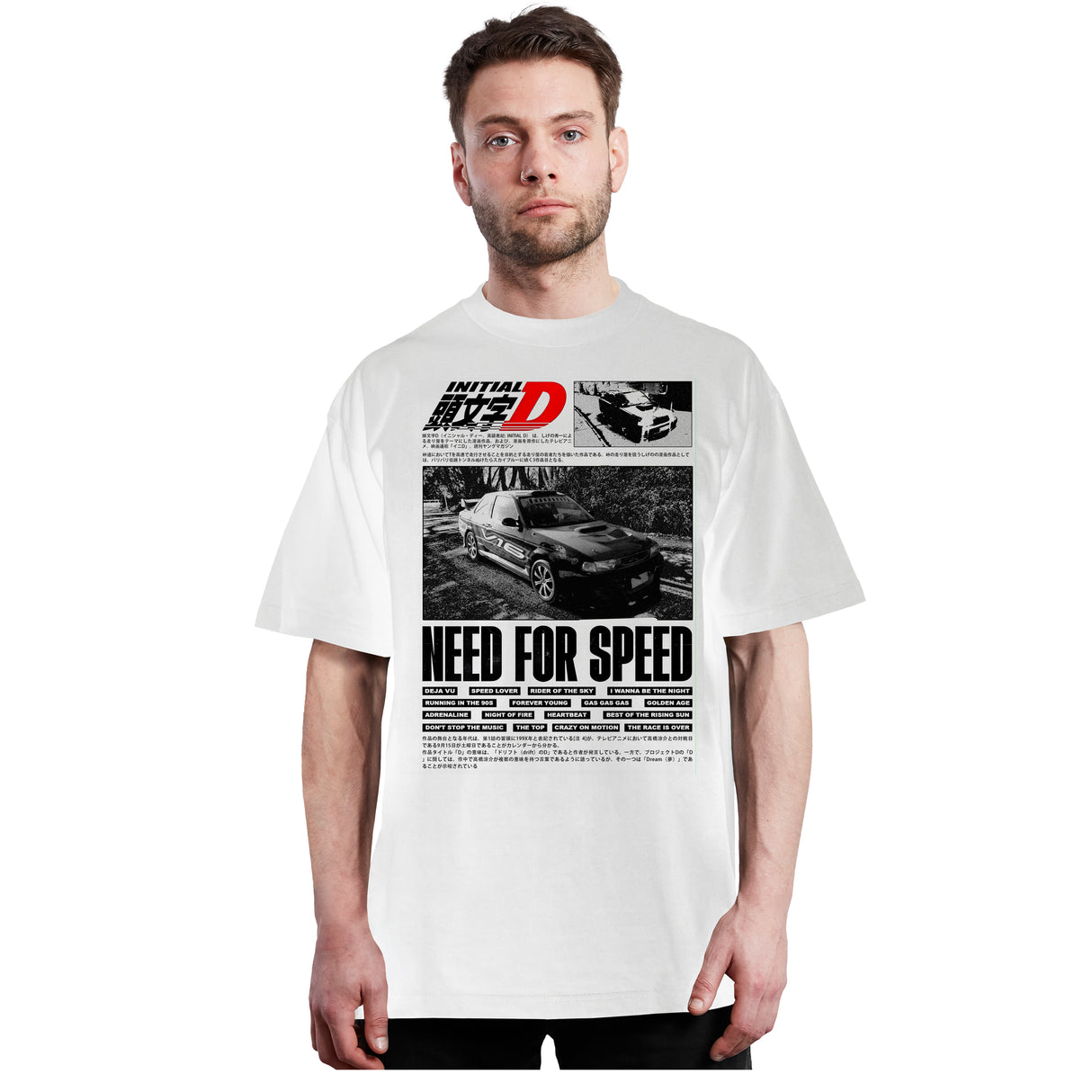 Initial D - Need For Speed - Polera