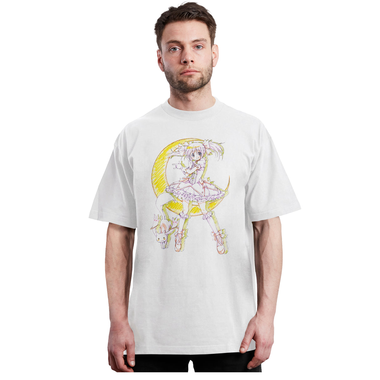 Madoka Magica - Madoka Kyubey bajo la Luna - Polera