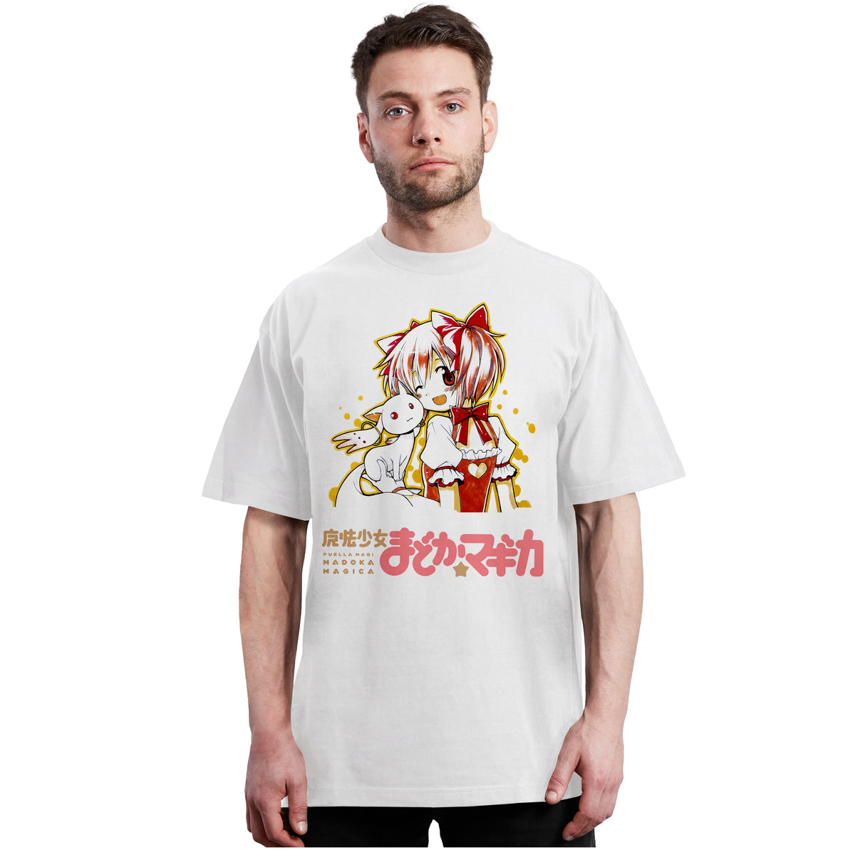 Madoka Magica - Madoka y Kyubey - Polera