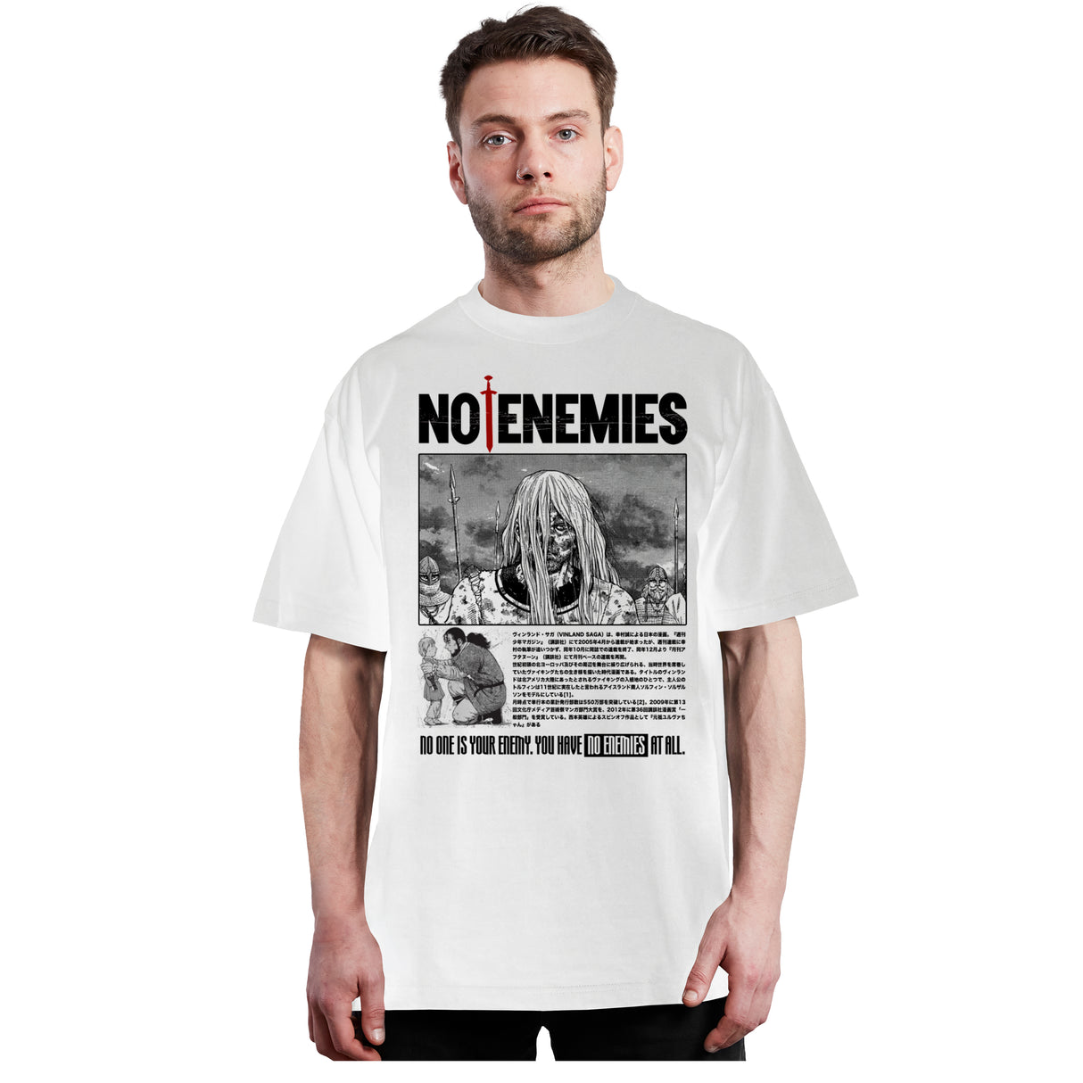 vinland saga - no enemies - Polera