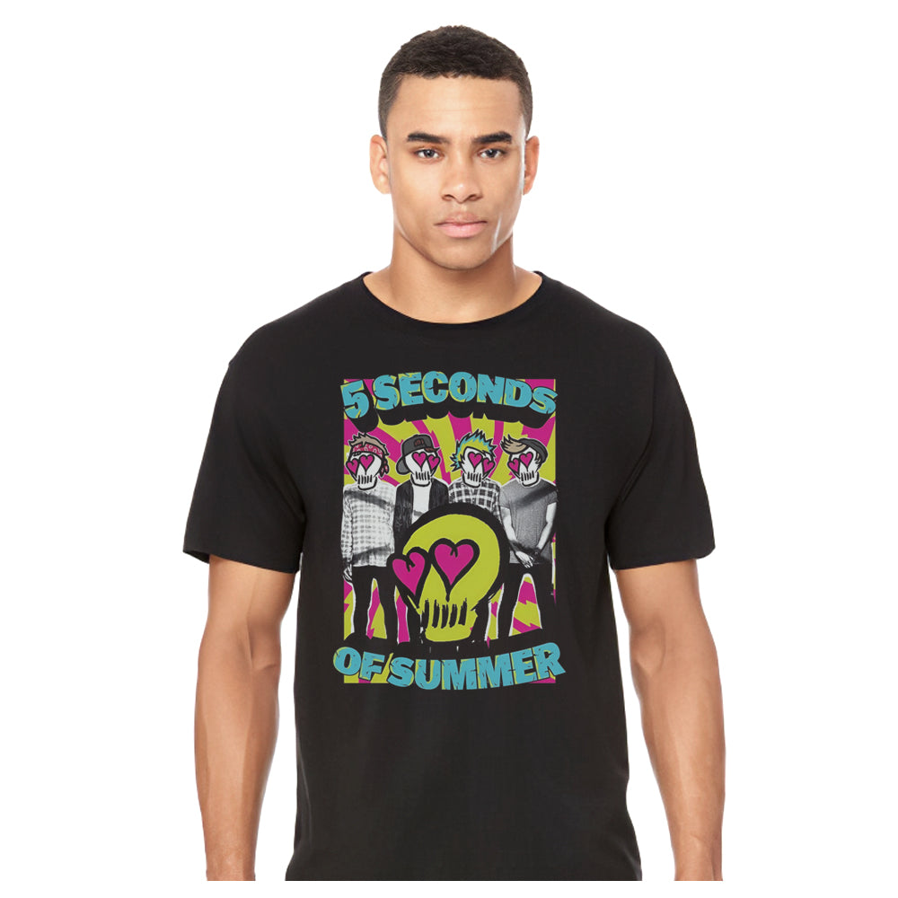 5 Seconds Of Summer - Band Poster - Polera