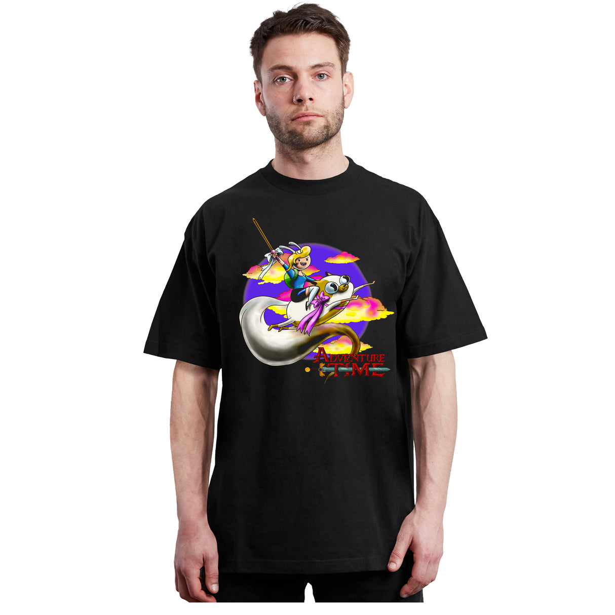 Hora de Aventura - Fiona y Cake - Polera
