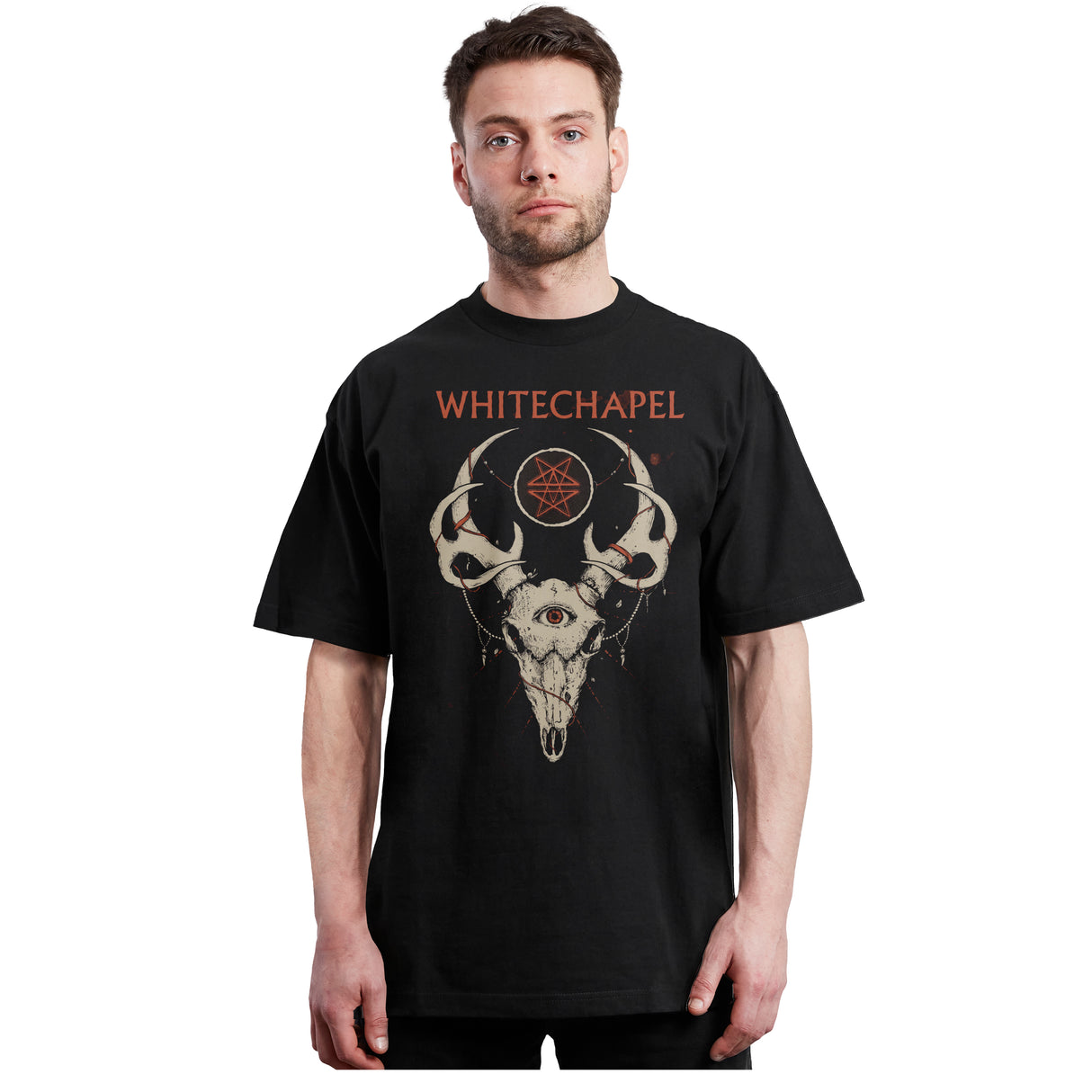 Whitechapel - Goat Skull - Polera