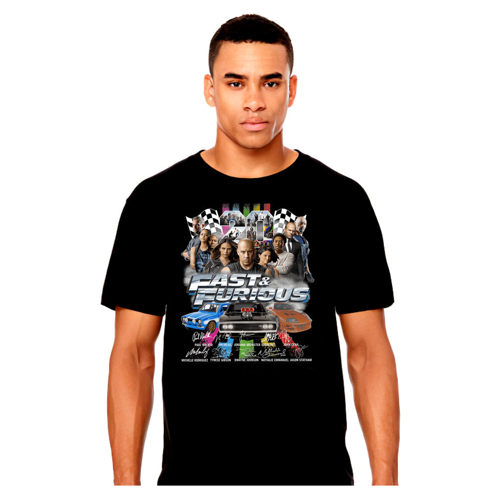 Rapido y Furioso - 20 años - Polera