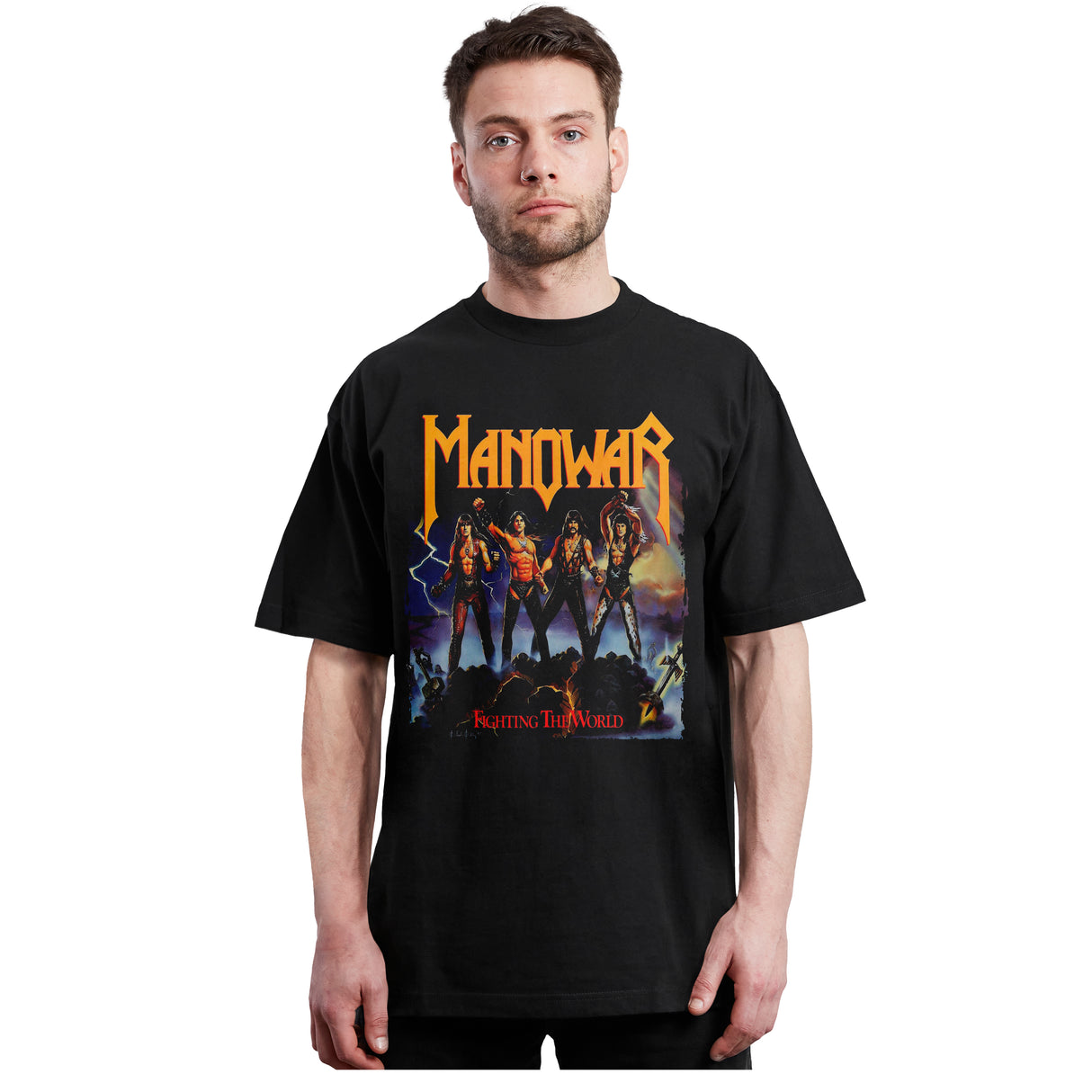 Manowar - Fighting The World - Polera