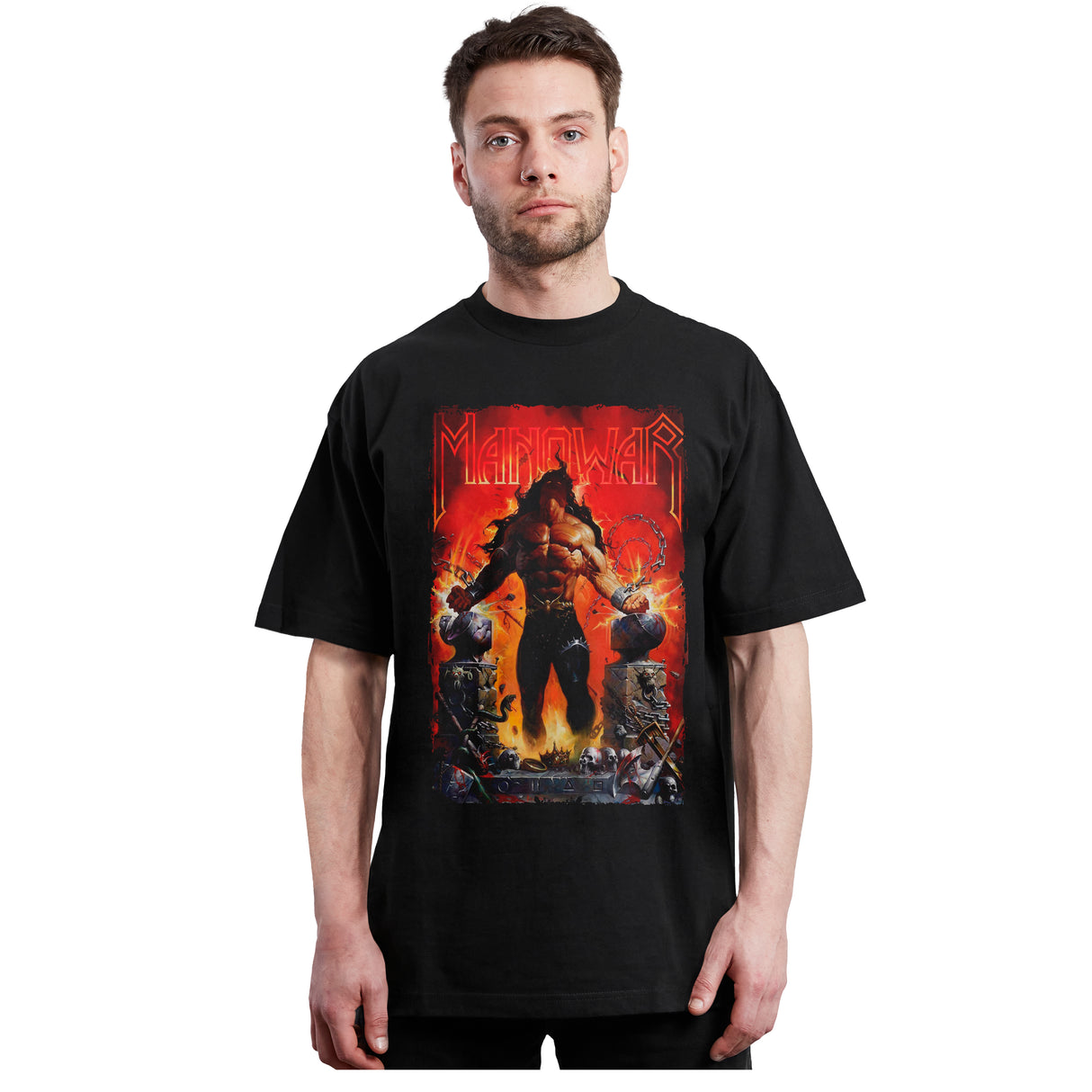 Manowar - Louder Than Hell - Polera
