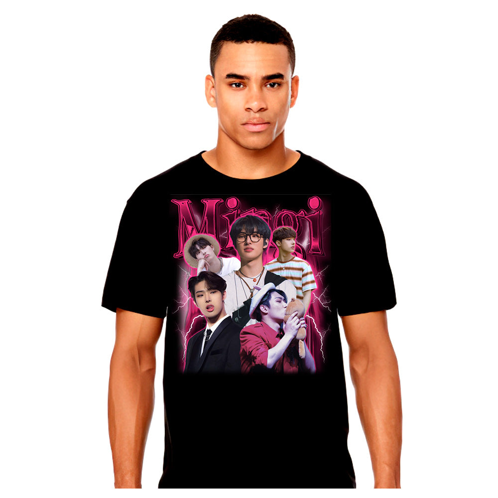 Mingi - Ateez Collage - Polera