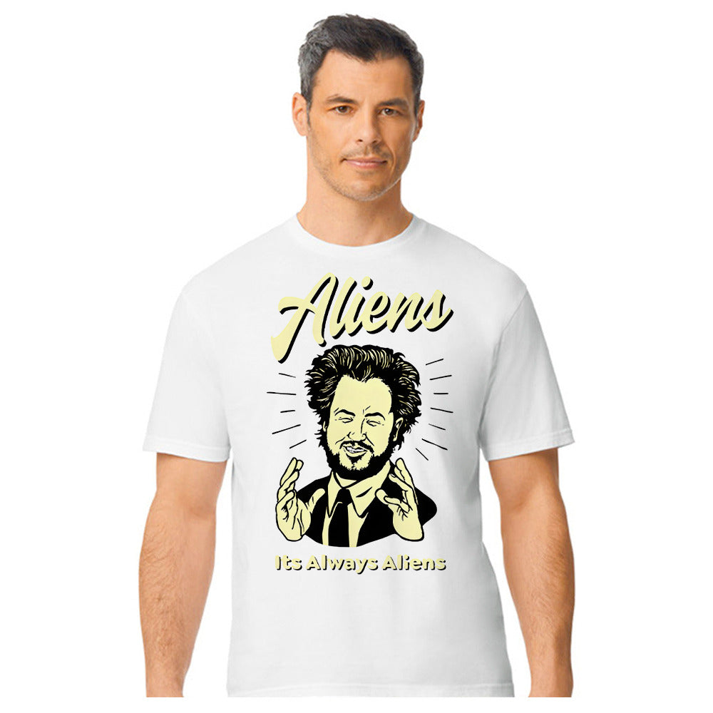 Aliens - Its Always Aliens Meme - Polera