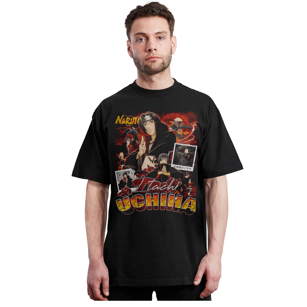 Itachi Uchiha - Naruto - Collage - Anime - Manga - Polera