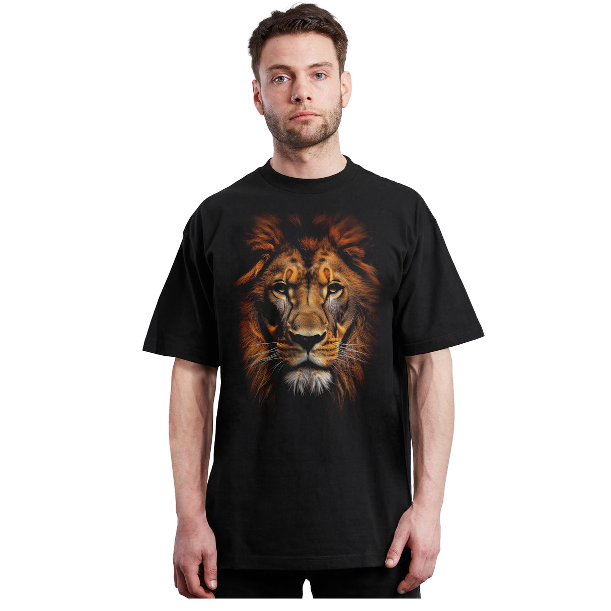 Leon - Animales IA - Polera