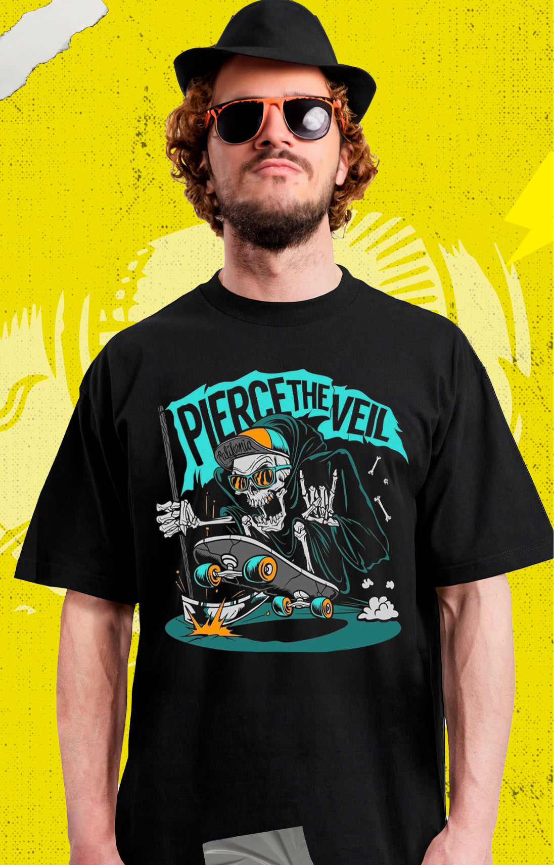 Pierce The Veil - Skateboard - Polera