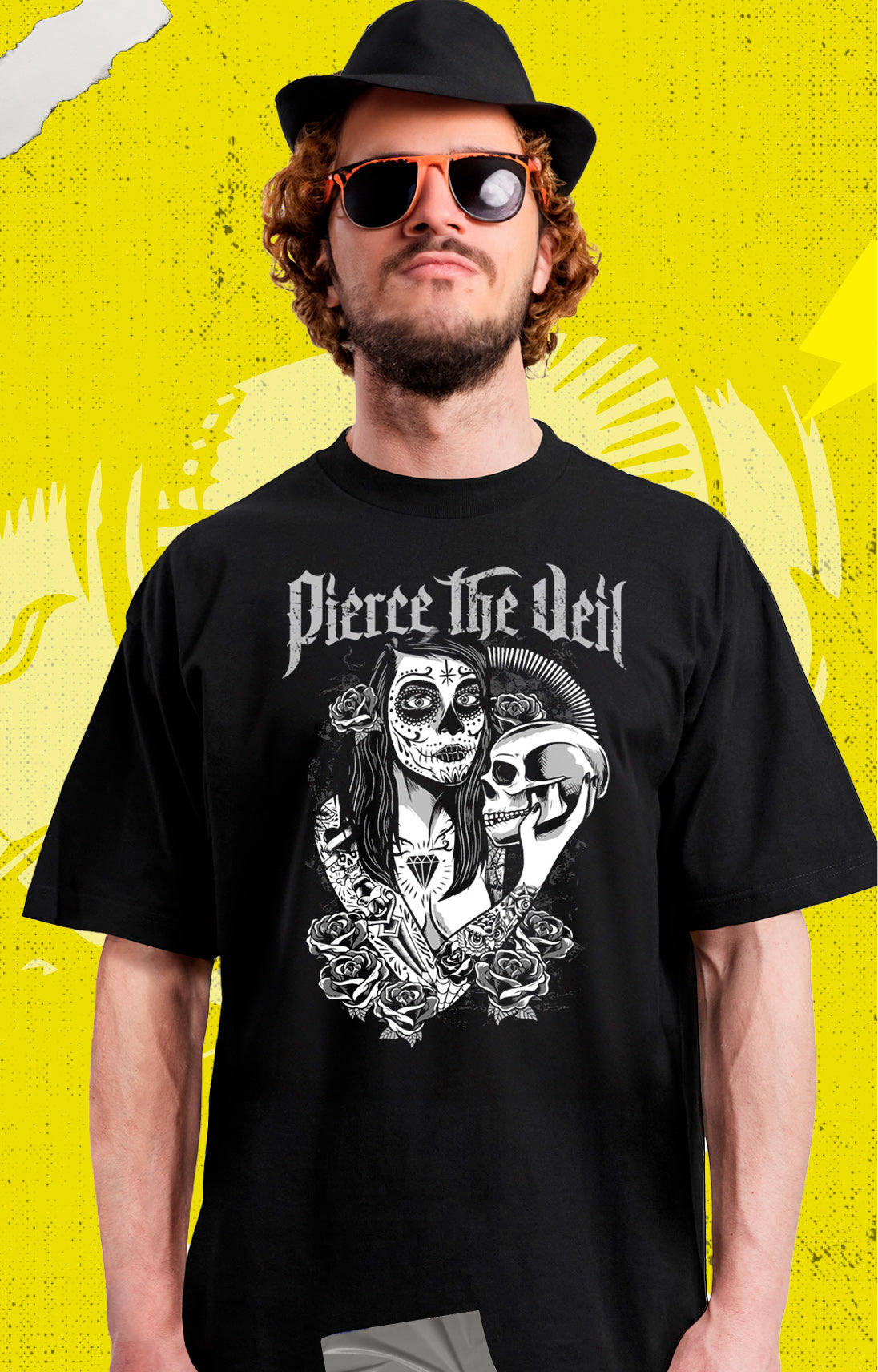 Pierce The Veil - Skull Catrina - Polera