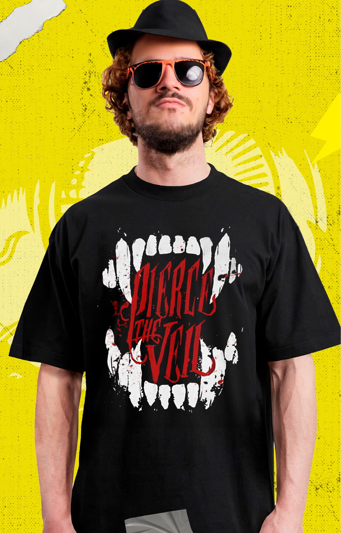 Pierce The Veil - Teeth Logo - Polera