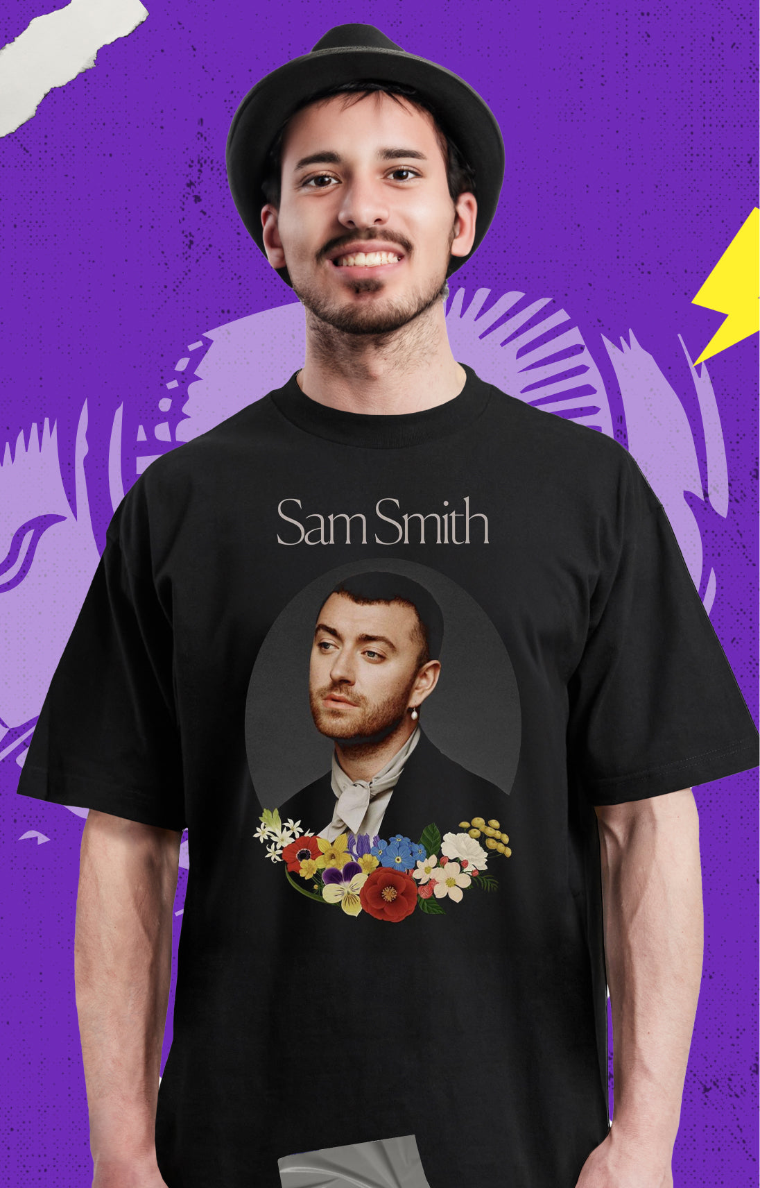 Sam Smith - Portrait - Polera