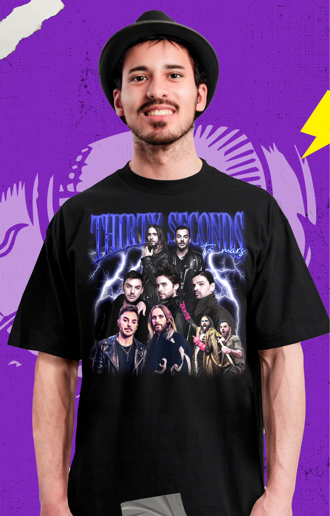 Thirty Seconds To Mars - Lolla - Polera